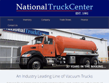 Tablet Screenshot of nationaltruckcenter.com